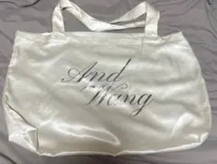 ANDWANG アンドワン popup ショッパー ノベルティ トートバッグ - メルカリ