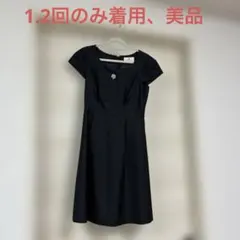 【美品】Ruby rivet 黒 半袖 Aラインワンピースのサムネイル