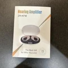 ZR-H718 Hearing Amplifier 充電ケース付き 集音器 - メルカリ