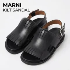 【美品】MARNI 本革 フェルト 36 イタリア製 フリンジサンダル 美品】MARNI 本革 フェルト 36 イタリア製 フリンジサンダル - メルカリ