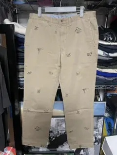 ポロラルフローレン チノパン ストレッチ ストレート 刺繍ロゴ