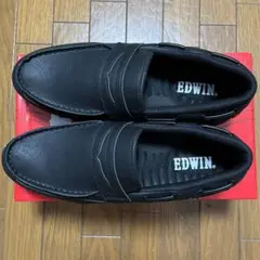 EDWIN エドウィン ローファー 黒 27.0cm EDM-4103 メンズのサムネイル