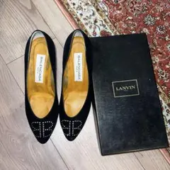 BALENCIAGA ブラック フラットパンプスのサムネイル