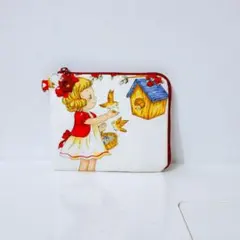 マーガレット&ソフィー　L字ポーチ　ミニポーチ