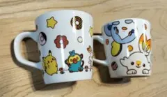 ポケットモンスター　ミスドー＆コラボ　マグカップ　2つ　中古品