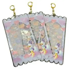 ディズニーストア シークレットクリアポーチ デイジー 3個セット