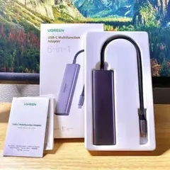 UGREEN 6 in 1 USB-C ハブ アダプタ HDMI SDカード