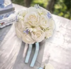 ウェディングブーケ&ブートニア 造花