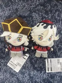 【最安値】鬼滅の刃 ぬいぐるみ 　童磨　ラウンドワン限定 童磨 2種