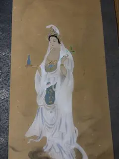 ウ*ん様 上村さ松園汐くみ 掛け軸 共同株式会社 美術商品部 - メルカリ