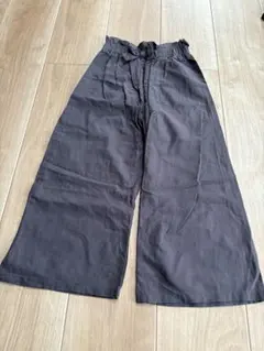 グレー ワイドパンツ 女の子 150cm