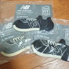 New Balance スニーカー フィットソックス 25-27cm 3足セット