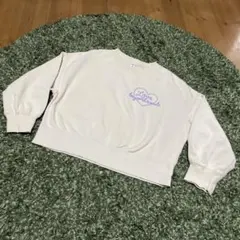 GU クリーム色 トレーナー 120