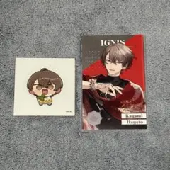 にじさんじ 8周年 加賀美ハヤト メタルカード ステッカー セット