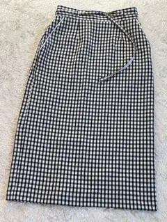 ✨美品✨AG アクアガール タイトスカート 膝下 Mサイズ ギンガムチェック