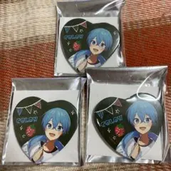 すとぷり＊ころん＊苺文化祭　ハート缶バッジ