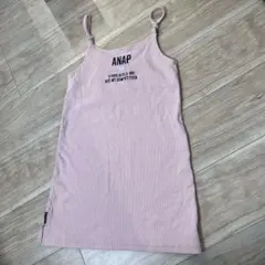 ANAP ノースリーブワンピース ピンク