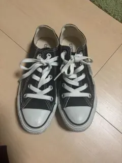 Converse スニーカー ブラック　1回のみ着用のサムネイル