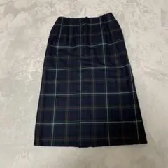 LA VIE MARCHE チェック柄タイトスカート