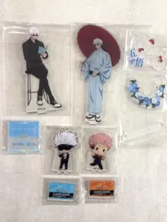 呪術廻戦 アクリルスタンド 五条悟　読書 じゅじゅ探訪　虎杖悠二　アクスタ