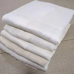 5751 麻長襦袢・麻混じり長襦袢まとめ売り5着！リメイク•お稽古用など☆のサムネイル