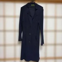 ロングカーディガン レディース ブルー サイズ40のサムネイル