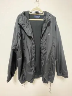 FRED PERRY ブラック ナイロンジャケット