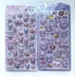 【うるちゅるポップシール マイメロクロミ＆サンリオベビークロミ】国内正規品 匿名