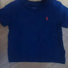 美品 Ralph Lauren ネイビー ポロシャツ 12M 80cm