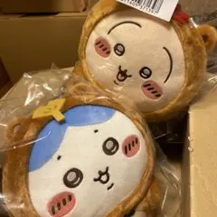 5.ちいかわ・たぬきだもんくじB賞ハチワレ・うさぎ2種