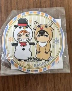 ハイキュー!! 日向翔陽 影山飛雄 マグバッジ j-world クリスマス ハイキュー!! 日向翔陽 影山飛雄 マグバッジ j-world クリスマス