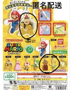 スーパーマリオ　めじるしアクセサリー　3種セット