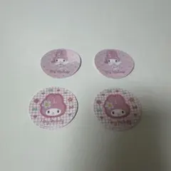 My Melody ステッカー 4枚セット