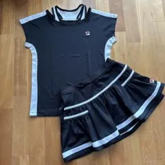 2025年春夏モデル FILA トップスM2点とスコートLのセット販売 - メルカリ