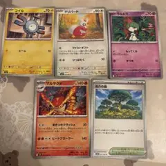 ポケモンカードセット コイル デリバード ラルトス マルヤクデ 活力の森