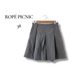 ROPÉ PICNIC キュロットパンツ　グレー　ウエストゴム　M スカートのサムネイル