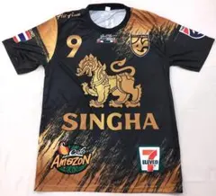 タイ代表 サッカーシャツ XL 黒 タイ限定】サッカーシャツ タイ代表レプリカ仕様黒XL - メルカリ