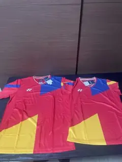代表着用　YONEX バドミントンシャツ 2枚セット