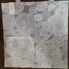 ★新品未使用マリメッコトートバッグ、ファブリックトートバッグ ミンステリグレー