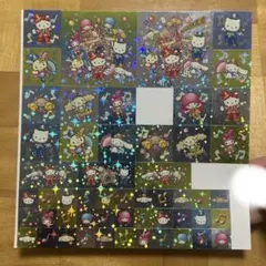 平成レトロ　サンリオ　シール　キラキラ　ホログラム