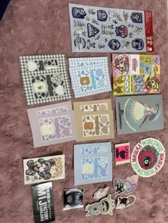 可愛いデザインのシールセット