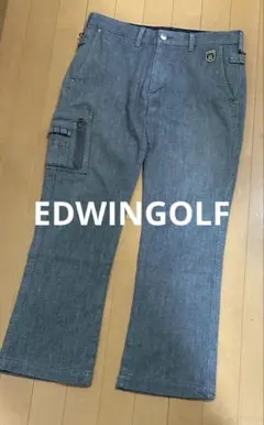 エドウィン EDWINGOLFKG512W パンツ Mサイズ
