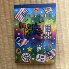 ま*つ様 平成レトロ　メモ帳　サンエックス