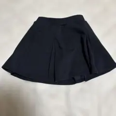 黒のプリーツスカート 140