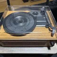 レコードプレーヤー 内蔵スピーカー　ターンテーブル　Bluetooth搭載