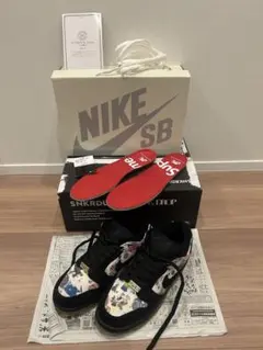 Supreme Nike SB Dunk Low ラメルジー