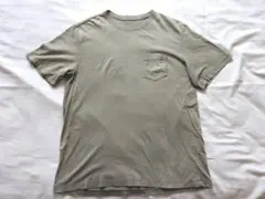 Faded Glory　ポケットTシャツ　無地　カーキ色　クルーネックのサムネイル