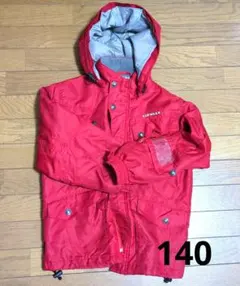 AIRWALK 子供用スキーウェア 140サイズ 赤