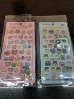 たまごっち　3Dステッカー　２点セット