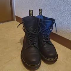 Dr. Martens ブーツ　ネイビー　8ホール　uk3 紺